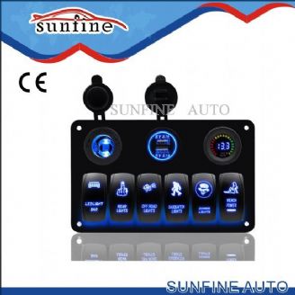 6 Guang panel with fuse holder