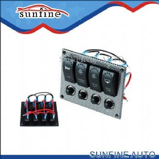 Laser Rocker Switch Panel