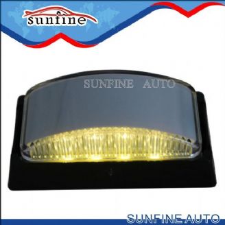 4 White LED License Plate Lamp