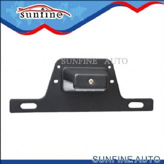 Plate light with plastic brack